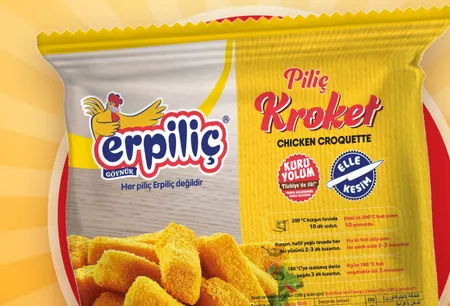 Piliç Kroket qadog'i, 1 kg — tovuq kroket